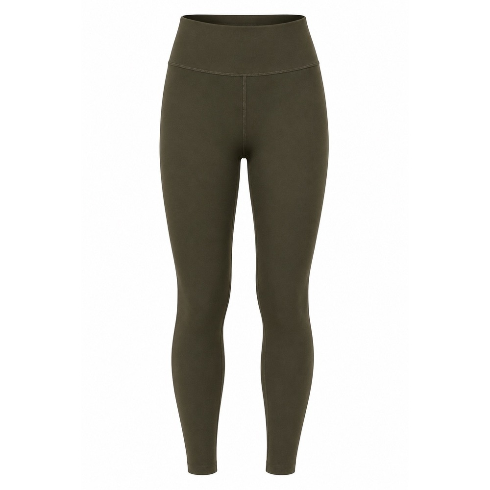 Lululemon Nulux High Rise Leggings Dark Olive Green Size 10